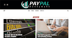 Desktop Screenshot of paypalmoneymake.com