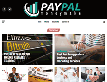 Tablet Screenshot of paypalmoneymake.com